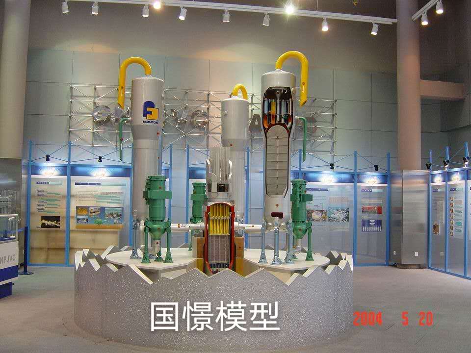 曲水县工业模型