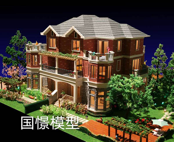 曲水县建筑模型
